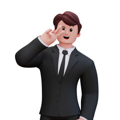 3D Character Businessman
