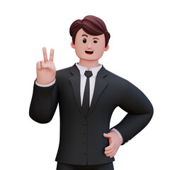 3D Character Businessman

