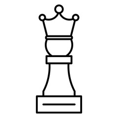 chess king vector