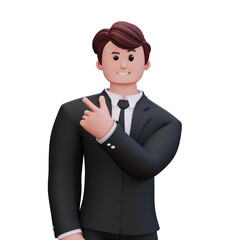 3D Character Businessman
