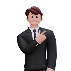 3D Character Businessman
