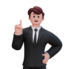 3D Character Businessman
