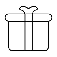 Gift box vector illustration