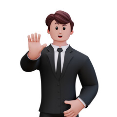 3D Character Businessman
