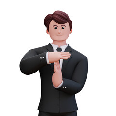3D Character Businessman
