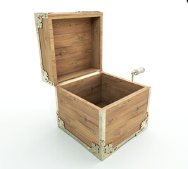 Empty Jack-In-The-Box Box