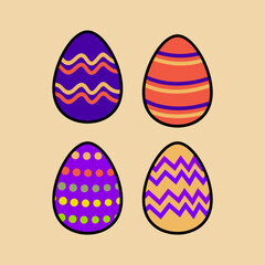 Easter Egg Vector Design