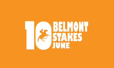 Belmont Stakes day greeting design