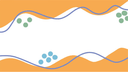 Abstract orange watercolor background.Hand painted watercolor. vector