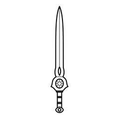 Diabolic Sword Icon for Logo and More