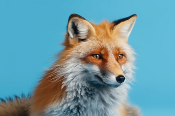 Fototapeta premium red fox vulpes