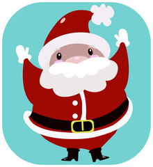 santa claus cartoon