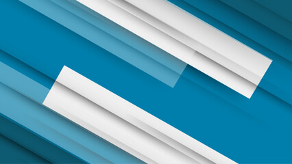 Obraz premium Vector blue abstract line background