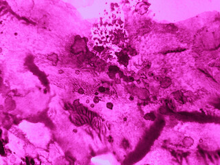 Holographic textures abstract background design. Colorful texture neon pink blue yellow turquoise color. Texture for design cover, booklet, banner. paint smears stains, scratches, noise interference