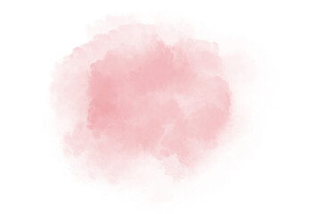 Fototapeta premium Pink abstract watercolor background 