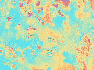 Naklejka na ściany i meble Holographic textures abstract background for design. Colorful texture in pink blue yellow turquoise color. Texture for design cover, booklet, banner. paint smears stains, scratches, noise interference