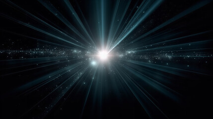 abstract blue background with stars