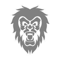 Fototapeta na wymiar Monster Yeti logo icon design