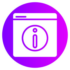 website gradient icon