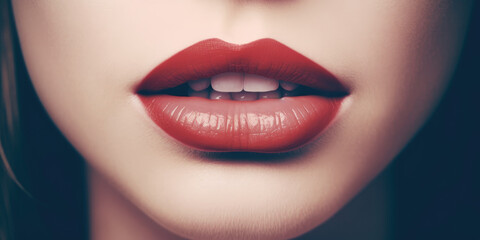 Fototapeta premium Dumb lips