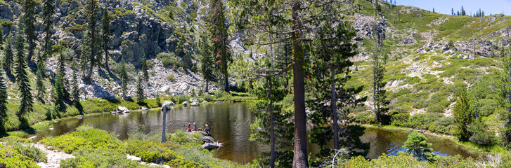 Fototapeta premium Mt. Shasta and Lakes