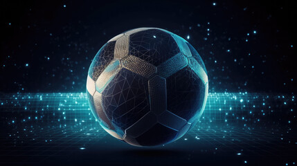 a football. sport concept background. Generative AI
