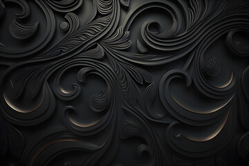 black abstract background