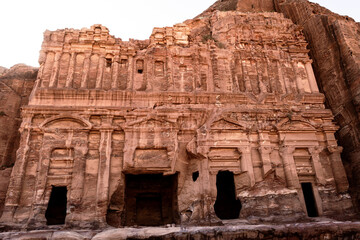 Umm tomb of the Royal Tombs in the ancient city of Petra