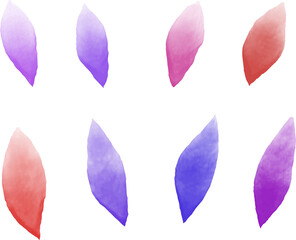 collection of colorful leaves and petals