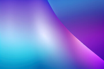 Abstract purple to blue gradient background for design or presentation. Generative AI