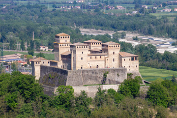 castles of parma montechiarugolo and torrechiara ancient medieval fortresses