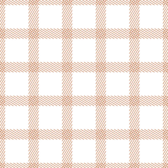 Vector. Pattern in a cage. Tartan blanket. Scottish pattern in beige, turquoise and orange plaid. Traditional checkered background for tablecloth, dress, skirt, napkin or other textile, Easter design.
