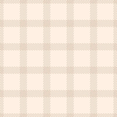Vector. Pattern in a cage. Tartan blanket. Scottish pattern in beige, turquoise and orange plaid. Traditional checkered background for tablecloth, dress, skirt, napkin or other textile, Easter design.