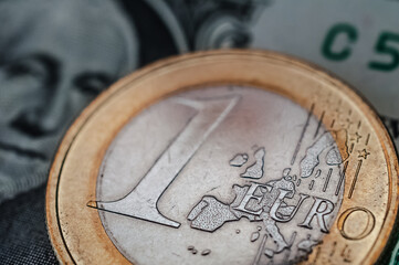 Porträt auf der 1 US Dollar Banknote