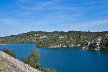 Lac d'Esparron-de-Verdon (Alpes-de-Haute-Provence)