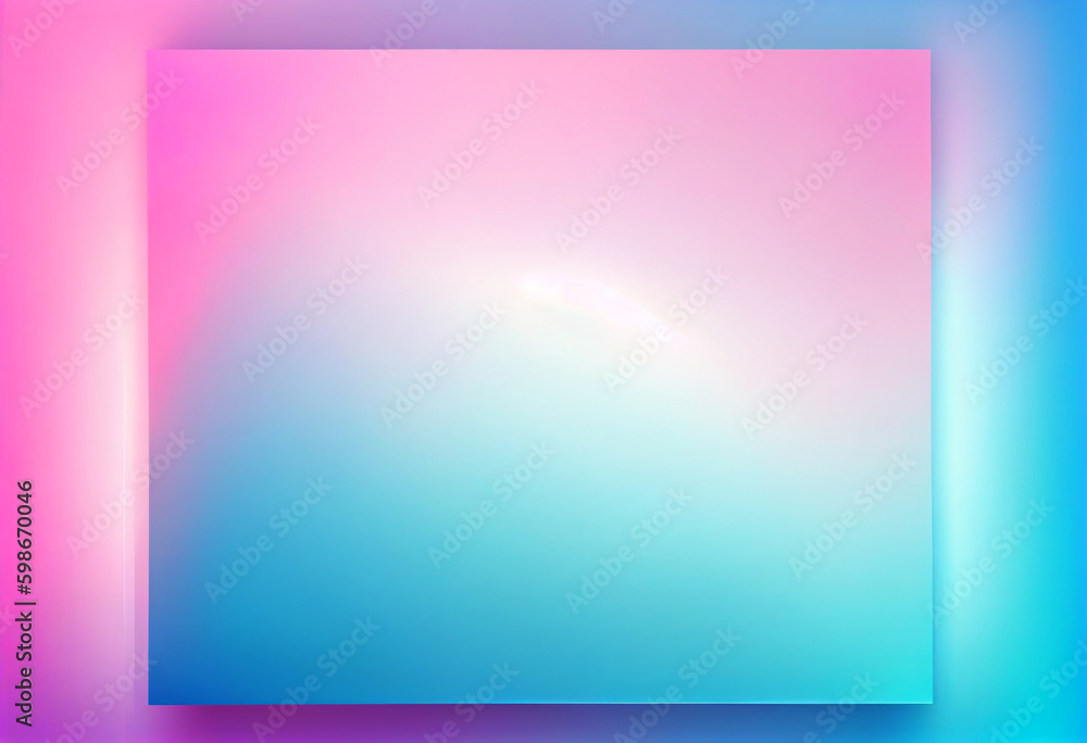 Poster Beautiful abstract colorful background background colors. Generative AI technology.
