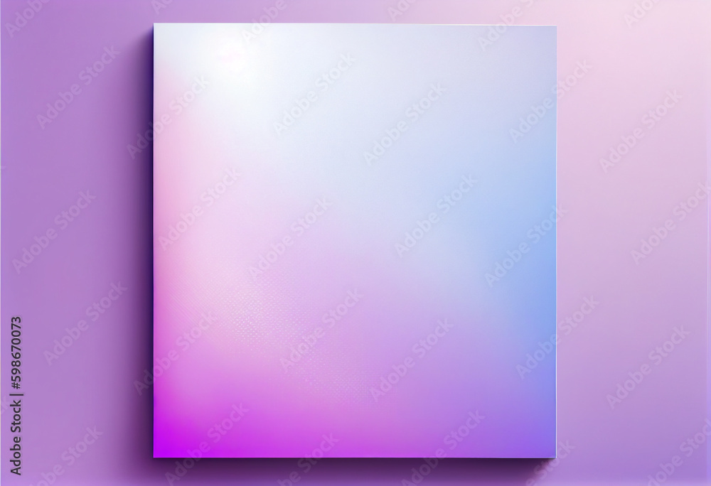 Poster Beautiful abstract colorful background background violet and pink colors. Generative AI technology.
