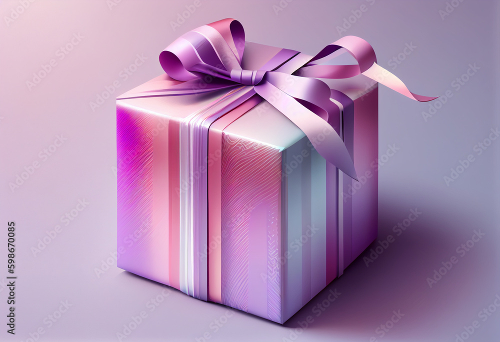 Poster beautiful abstract colorful background background violet and pink colors. generative ai technology.