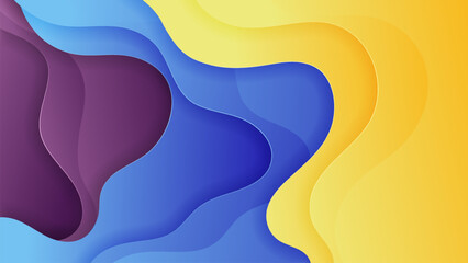 Abstract background soft gradient color and dynamic shadow on background. Eps 10