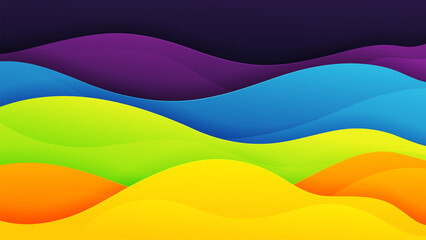Abstract background soft gradient color and dynamic shadow on background. Eps 10