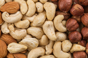 Obraz premium Variety of Mixed Nuts