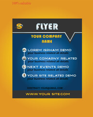 flyer design vector file