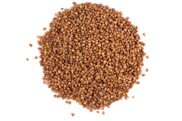 Pile of buckwheat seeds