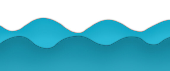 waves, water waves, sea, 3d, blue, sea water, wave, vector, water, illustration, design, art, color,