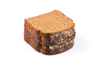 sliced of rye bread