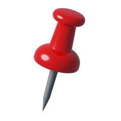 Red Push Pin