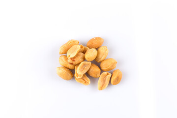 peanut nuts salt in heap