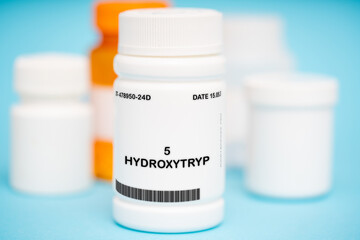 5-Hydroxytryptophan medication In plastic vial