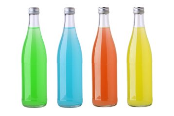   soda bottles  set