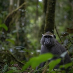 animal, macaque, monkey, mammal, wildlife, baby, wild, nature, mother, fur, animals, zoo, love, asia, jungle, face, child, sitting, brown, bali, family, care, eating, forest, tropical, thailand
